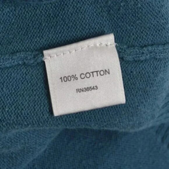 Van Heusen  Argyle Diamond Sweater V-Neck Long Sleeve Cotton Size Medium - Picture 8 of 8